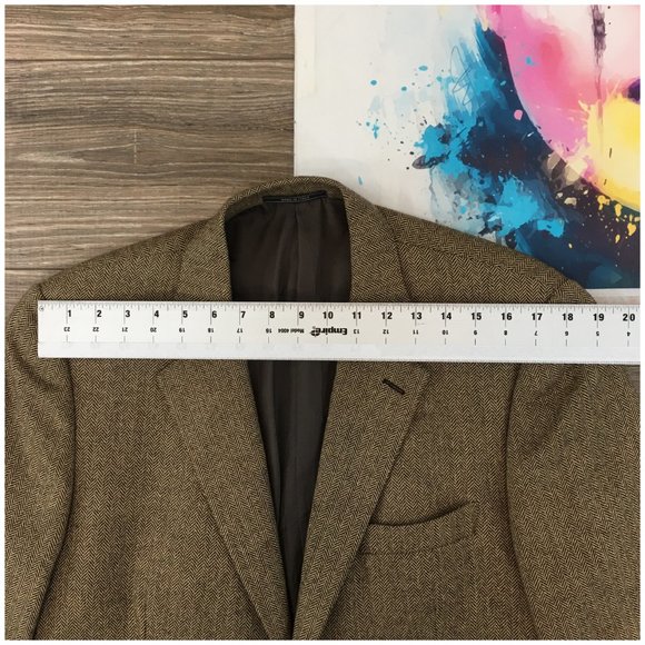 Cerruti 1881 Men's Brown Blazer - Picture 6 of 8